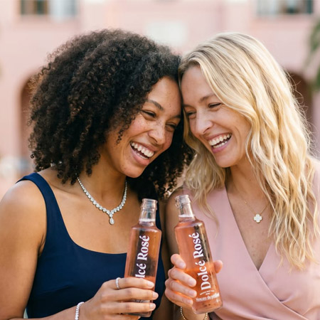 Dolcé Rosé sparkling wine